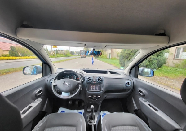 Dacia Dokker cena 32800 przebieg: 134850, rok produkcji 2015 z Złotów małe 781